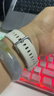 华为HUAWEI WATCH FIT 4 悦动白氟橡胶表带 华为运动智能手表超轻薄大屏潮流运动蓝牙通话睡眠监测fit4 实拍图