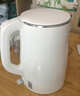 苏泊尔（SUPOR）电水壶烧水壶 1.7L大容量热水壶电热水壶 双层防烫全钢无缝304不锈钢开水壶 SW-17J81A 实拍图