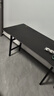 皆客折叠桌电脑桌家用书房书桌电竞桌游戏桌学习桌简约办公桌长条桌子 【加厚钜惠大尺寸】黑色120*60 实拍图