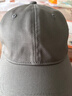 回力大头围棒球帽子男士潮流鸭舌帽女纯色休闲户外运动遮阳四季太阳帽 灰色 L 【59-65cm】加大加深适合大头围 实拍图