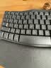 罗技（Logitech）Wave Keys人体工学键盘无线蓝牙办公平板ipad键盘Mac笔记本薄膜98配列键盘家用双模带掌托倾角支架 Wave Keys（商用版2年质保） 实拍图