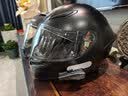 AGV K1S头盔K1摩托车机车全盔四季通用全覆式跑盔男女广角通风透气3C K1S-MATT BLACK L（适合57-58头围） 实拍图