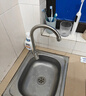 海立入墙式单冷龙头304不锈钢厨房水龙头壁挂墙排洗菜盆衣拖把池1141D 实拍图
