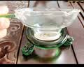 神雕（SHEN DIAO）耐热玻璃功夫茶具配件加厚公道杯带过滤茶漏分茶器茶海公杯过滤网 大玉雅公杯(400毫升)+龙头茶漏 实拍图
