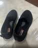 斯凯奇（Skechers）男鞋秋季透气网面健步鞋轻便一脚蹬运动休闲鞋子 BLK黑色 44 实拍图