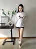 CAMILA KSENIA小白鞋子女士2026年新款夏季踩屎感增高软底防滑运动百搭休闲鞋板 卡其色 38 实拍图