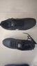 特步运动鞋男鞋跑鞋春夏季皮面防水轻便减震健身休闲慢跑步鞋子男黑色 实拍图