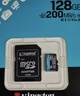 金士顿（Kingston）128GB TF（MicroSD） 存储卡 U1 A1 V10 内存卡 读速150MB/s 适配无人机/运动相机/switch/监控 实拍图
