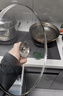 美厨（MAXCOOK）玻璃盖汤锅盖 304不锈钢包边炒锅盖煎锅盖火锅盖28cm MCPJ9630 实拍图