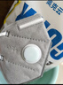 奥克云专业工业防粉尘口罩KN95高级防尘七层透气活性炭打磨煤矿专用劳保 实拍图