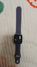 Apple/苹果 女神节礼物Watch S11 智能手表GPS款42毫米银色铝金属表壳雾紫色运动型表带S/M 实拍图
