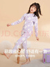 红豆儿童纯棉内衣套装男女童秋衣秋裤睡衣棉毛衫套装M1186紫色160 实拍图