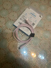 ANKER安克充电线苹果【MFi认证】iphone11/12/13/14手机充电器3Atype-c转lightning快充数据线 0.9m粉 实拍图