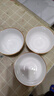 陶瓷碗家用喜庆乔迁新居碗碟餐具套装岁月静好饭碗 岁月静好3碗 实拍图