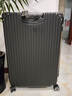 SOO行李箱男拉杆箱大容量旅行箱学生密码箱女商务皮箱子 28英寸黑色 实拍图