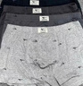 七匹狼内裤男纯棉抑菌男士平角裤印花中腰男式短裤裤头4条 纯棉狼头 实拍图