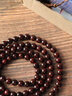 龍隐正宗小叶紫檀手串男女士款文玩手链檀香木佛珠子转运正品高端情侣 带金星款8mm*108颗（京仓速发） 实拍图