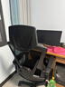 锦汐 电脑椅家用办公椅子靠背人体工学椅学习转椅老板座椅游戏电竞椅 【可后躺】黑框黑网 实拍图