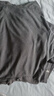 黑冰男款抗菌轻量舒适保暖1/2拉链抓绒衣男士抓绒内胆 FAF1101 灰黑色 M 实拍图