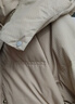 鸭鸭（YAYA）羽绒服女新款长款冬季加厚品牌时尚休闲宽松舒适百搭加厚外套KL 卡其色 L (165) 实拍图
