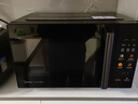 美的（Midea）微碳微波炉烤箱一体机900w微波1000w烧烤平板光波速热23L容量变频臻彩荧幕 （C32） 实拍图