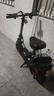 永久电动滑板车便携两轮代步车电瓶车迷你小型代驾折叠电动车锂电池 48V黑/35-45KM/旗舰版强动力 实拍图