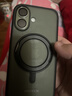 绿联【360°无感支架|磨砂抗黄】适用iPhone17手机壳磁吸支架壳苹果17保护套气囊防摔镜头全包不粘指纹 实拍图