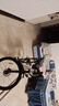永久锂电池助力电动自行车禧玛诺变速超长续航山地车男女士双碟刹单车 F58多彩白【助力续航约80-90KM】油碟 26英寸 实拍图
