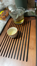 宅轻松 竹制小茶台茶盘功夫茶具茶道配件小托盘简约储水沥水泡茶盘大号 实拍图
