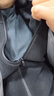 黑冰男款抗菌轻量舒适保暖1/2拉链抓绒衣保暖打底男装 FAF1101 灰黑色 M 实拍图