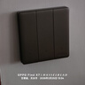 公牛（BULL）无线遥控免布线开关三开双控套装：1个主开关+1个随意贴灰色 实拍图