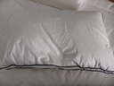 京东京造五星级酒店羽绒枕头 优质白鹅绒蓬松柔软成人男女枕芯 单只高枕 实拍图
