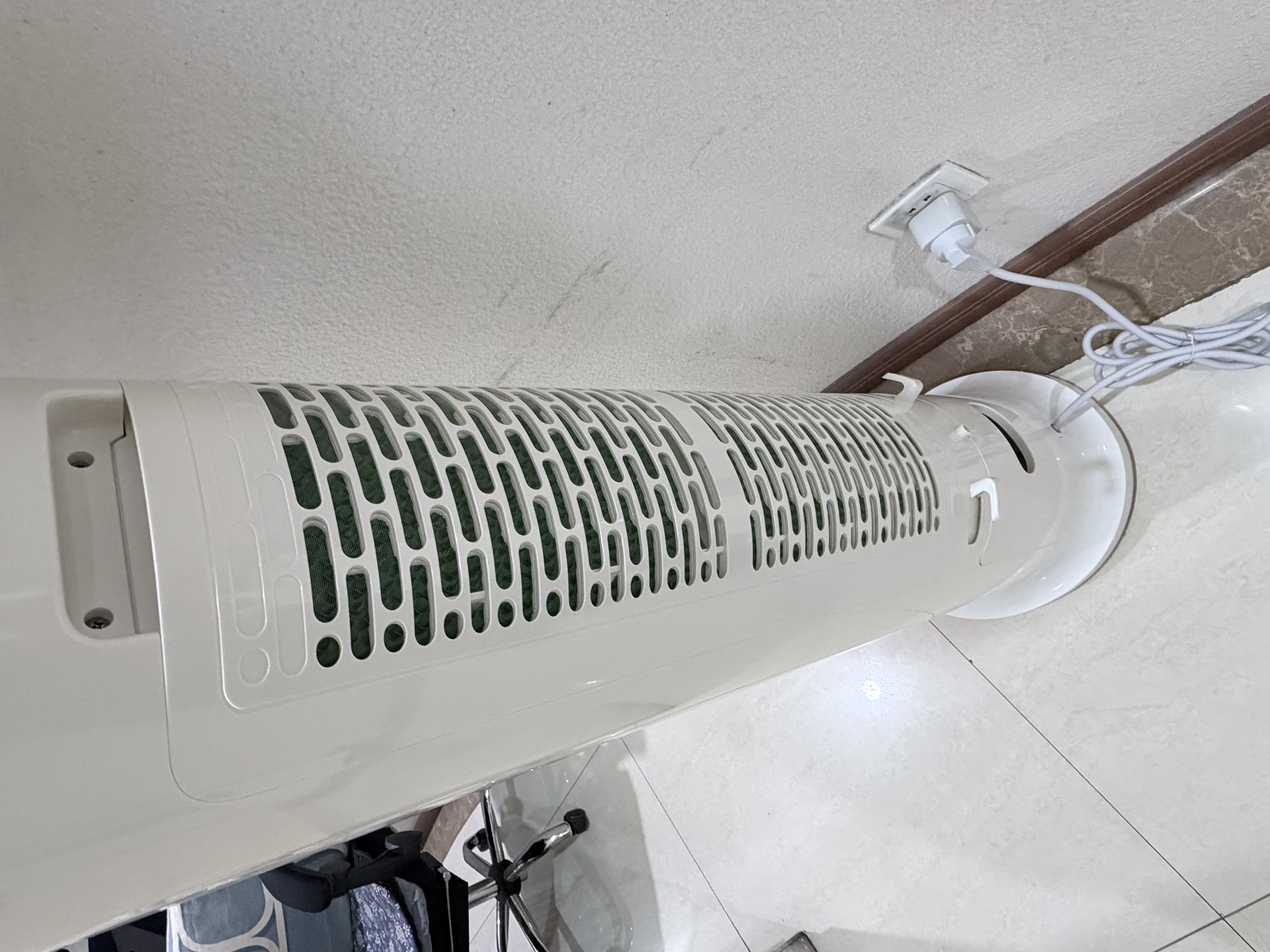 飞利浦（PHILIPS）取暖器暖风机空调扇冷暖两用家用水冷电风扇循环扇落地扇冷热热风机塔扇制冷风扇 ACR5166TN 语音款+冷暖两用+UV杀菌净化 实拍图