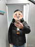 网易严选新品90鲜绒轻商务面包服连帽羽绒服男通勤-20℃抗寒无氟防水防污 A款25秋冬-连帽-石墨黑 M （170/92A） 实拍图