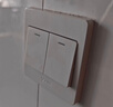 公牛（BULL）墙壁开关 G07系列 四开双控开关 86型面板G07K412C 象牙白 暗装 实拍图