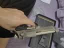 新款高端AQK-1911黄河玩具发射器CS装备手炝快拆空挂玩具收藏模型 高定AQK92F (钨钢色) 标配 实拍图