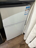 新飞（Frestec）小冰箱 冰箱小型双开门 迷你双门家用宿舍租房冷藏冷冻电冰箱节能省电 48L白【一级能效+租房神器】升级款 实拍图