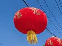 初奥大红灯笼大门挂的2026新年装饰春节元旦装饰品植绒布节庆年货led 一对120#【荐3-4m大门】+灯 72cm 实拍图