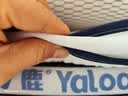 雅鹿乳胶床垫子软垫0.9x1.9米学生宿舍单人加厚记忆海绵折叠榻榻米垫 N雅鹿蓝-贵族白【厚约5cm】 90cm*190cm宿舍床【抗压回弹】 实拍图