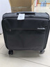 汉客万向轮拉杆箱男女商务旅行箱小行李箱子登机箱密码箱16英寸黑色 实拍图