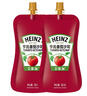 亨氏(Heinz) 番茄酱 袋装番茄沙司320g*2袋 意大利面薯条酱 实拍图