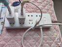 公牛（BULL）插座 插线板/插排/排插/接线板/宿舍家用桌面拖线板 超功率保护  3C认证  8位总控开关全长3米 实拍图