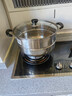 苏泊尔SUPOR好帮手304不锈钢双层复底28cm蒸锅燃气电磁炉通用蒸笼SZ28B5 实拍图