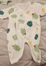 贝瑞加（Babyprints）婴儿连体衣2件装新生儿长袖四季哈衣纯棉爬服护肚蝴蝶衣 绿59 实拍图