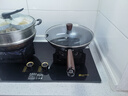 苏泊尔（SUPOR）铁锅精铁真不锈炒锅无涂层家用炒菜锅爆炒锅锤纹物理防粘明火专用 2-4人使用【多人选择】 32cm 实拍图