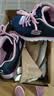 斯凯奇（Skechers）鞋运动鞋女款透气跑步鞋妈妈鞋健步鞋轻便慢跑鞋子春夏季 12615-NVPK  海军蓝色/粉红色 38 实拍图