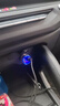 纽曼（Newmine）车载充电器点烟器一拖二双USB金属车充电压显示检测快充SX001-008 实拍图