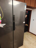 美菱收纳师609L对开门冰箱双变频一级能效节能超大容量家用电冰箱风冷无霜典雅灰BCD-609WPCX国家补贴 实拍图