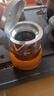 暮云泡茶壶加厚玻璃茶壶大容量办公室茶具养生高硼硅耐高温 450ml 实拍图