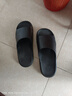回力静音男士室内户外穿厚底防滑速干洗澡凉拖鞋HL3A23黑色40-41码 实拍图